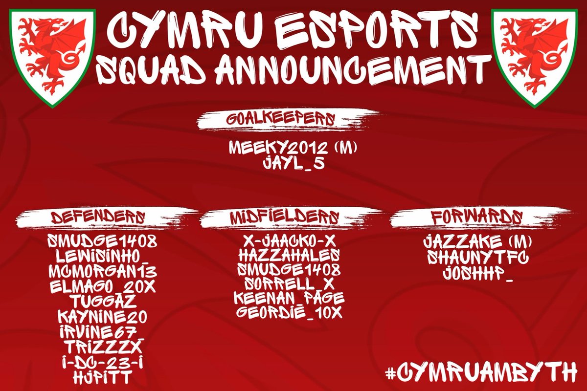 Squad for the <a href="/OfficialVPG/">Virtual Pro Gaming</a> World eSports Cup!

Thanks to <a href="/ChrisEdz23/">TheBeardedRef 🦓</a> for the graphic.