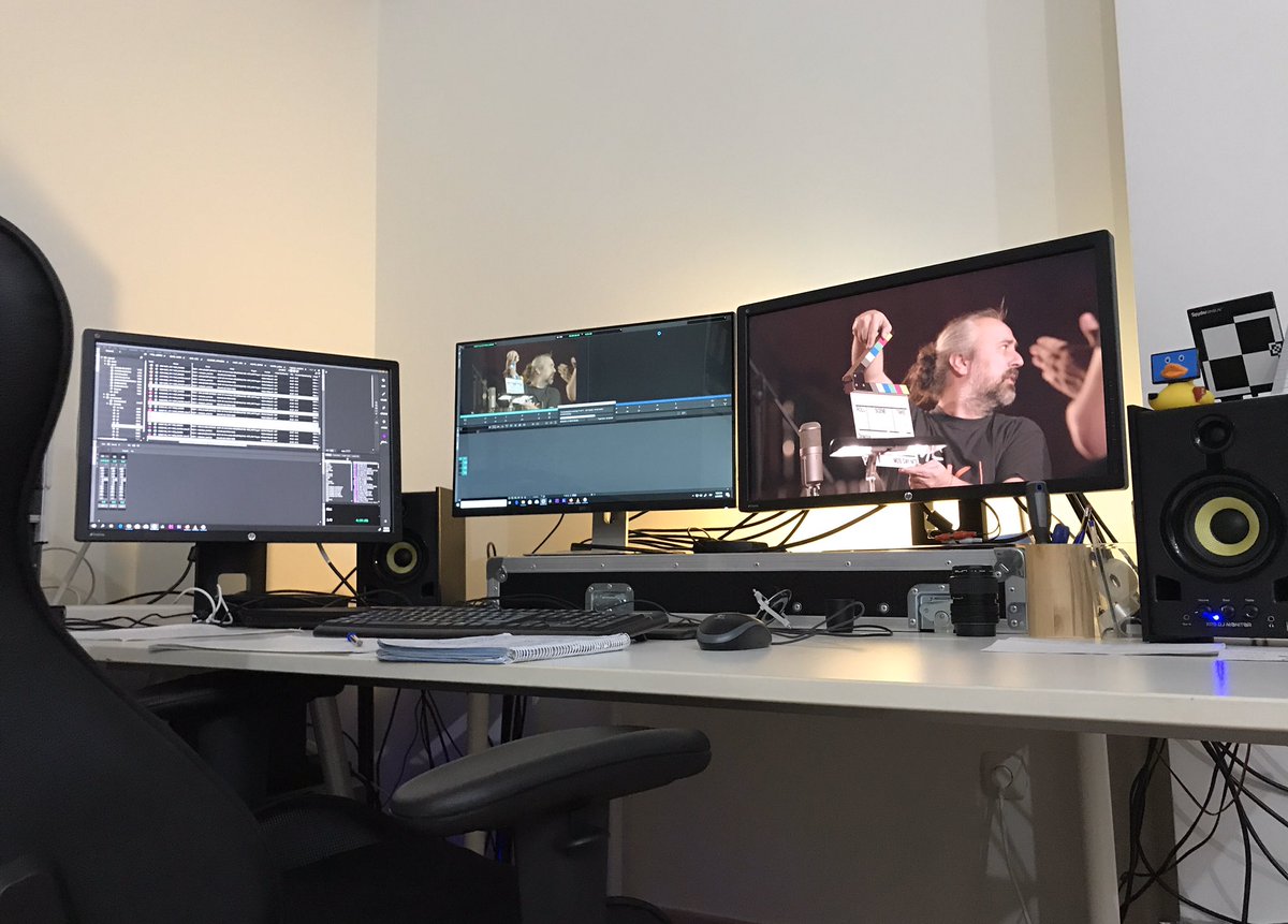 jondelosrios's tweet photo. Work in progress.
#edit #editbay #avid #mediacomposer #avidmediacomposer #postproduction #alok #wancamp #AlokStudio @aloKpst @WancampE @ogeita4 https://t.co/N0jq0JrHNo