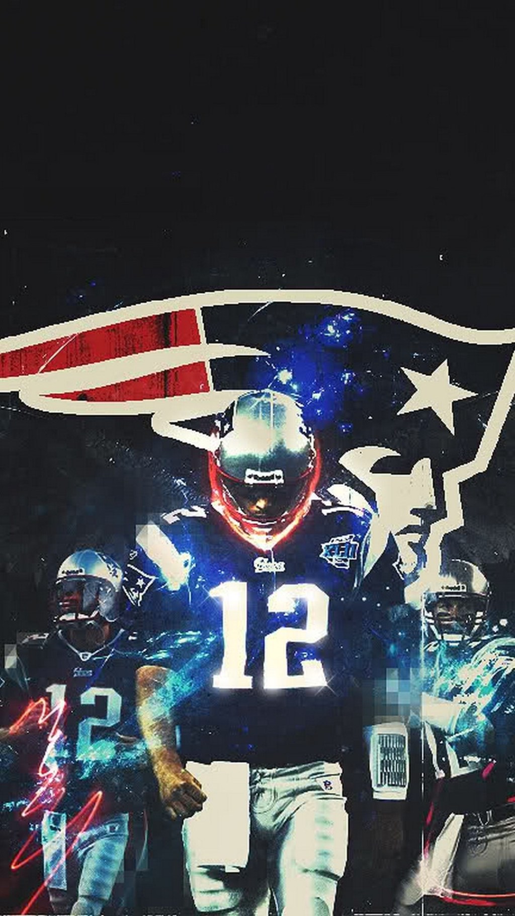 New England Patriots iPhone Wallpaper in HD  Best NFL Wallpaper  New  england patriots wallpaper New england patriots New england patriots logo