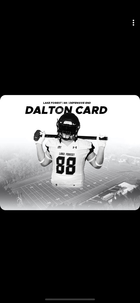 Dalton Card (@carddalton) on Twitter photo I can’t wait for the next chapter in my life. With that being said I am 110% COMMITTED to Lake Forest College. #FORESTFREAK20 <a href="/LFC_FOOTBALL/">Jim Catanzaro</a> <a href="/CasteelFootball/">Casteel Football</a> @ISWEATGREATNESS <a href="/CodyTCameron/">Cody Cameron</a> I can’t wait for the next chapter in my life. With that being said I am 110% COMMITTED to Lake Forest College. #FORESTFREAK20 <a href="/LFC_FOOTBALL/">Jim Catanzaro</a> <a href="/CasteelFootball/">Casteel Football</a> @ISWEATGREATNESS <a href="/CodyTCameron/">Cody Cameron</a>