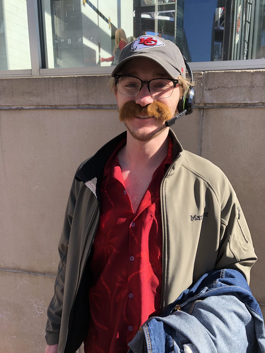 Andy Reid’s 120lb doppleganger is in the house #ChiefsKingdom