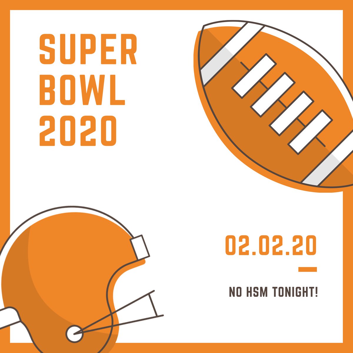 spstudmin's tweet image. Happy Super Bowl Sunday! No HSM tonight - enjoy the game (or the commercials (or the half-time show)). See you next week!