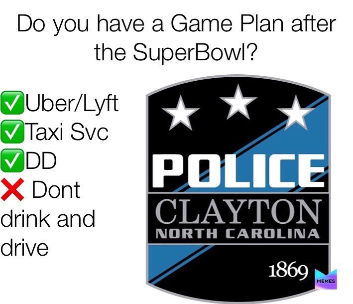 #dontdrinkanddrive #itsagainstthelaw #YouMightNotLikeOurTaxi #JoCoBedandBreakfast never closes. @ClaytonPolice @TownofClayton