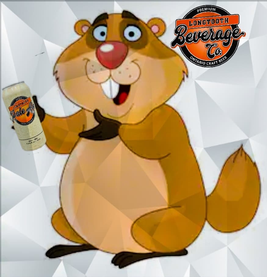 longtoothbeer's tweet photo. A wise Longtooth can popped up out of the snow this morning and saw his shadow... guess that means 6 more cans of Longtooth to drink!!! 🦦🍺😂 
.
In other news, our old buddy Willy thinks it's going to be an early spring ... here's hoping! https://t.co/ix78xga1Ow