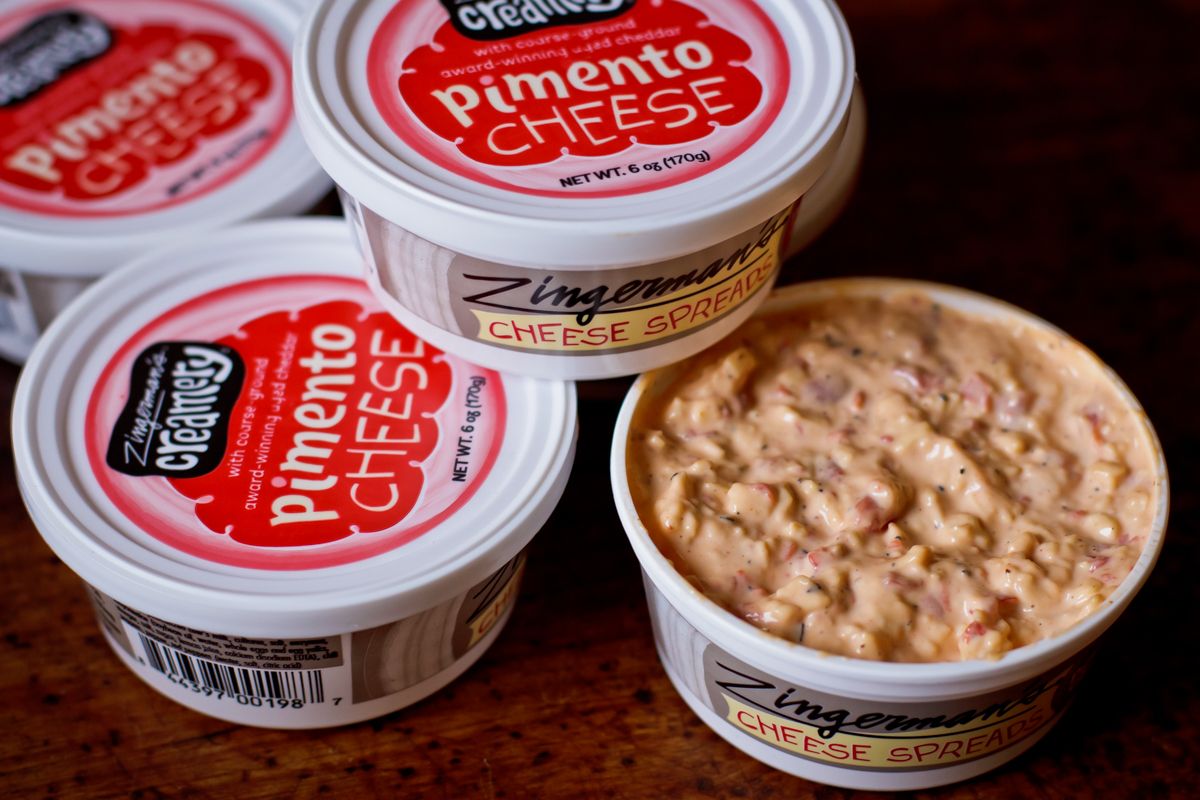 ZingCreamery's tweet photo. There is still plenty of time before kickoff to grab some spreadable goodness for your Super Bowl celebrations! We have it on good authority that our Pimento Cheese &amp; Liptauer Cheese spreads are also appreciated by Puppy Bowl watchers. We're here until 7pm for every cheesy need! https://t.co/7i5wDMNVzu