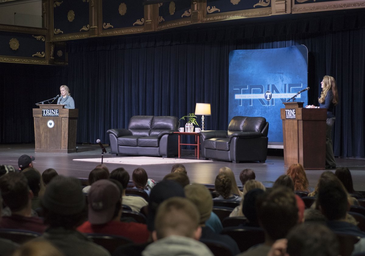 Trine University tweet media