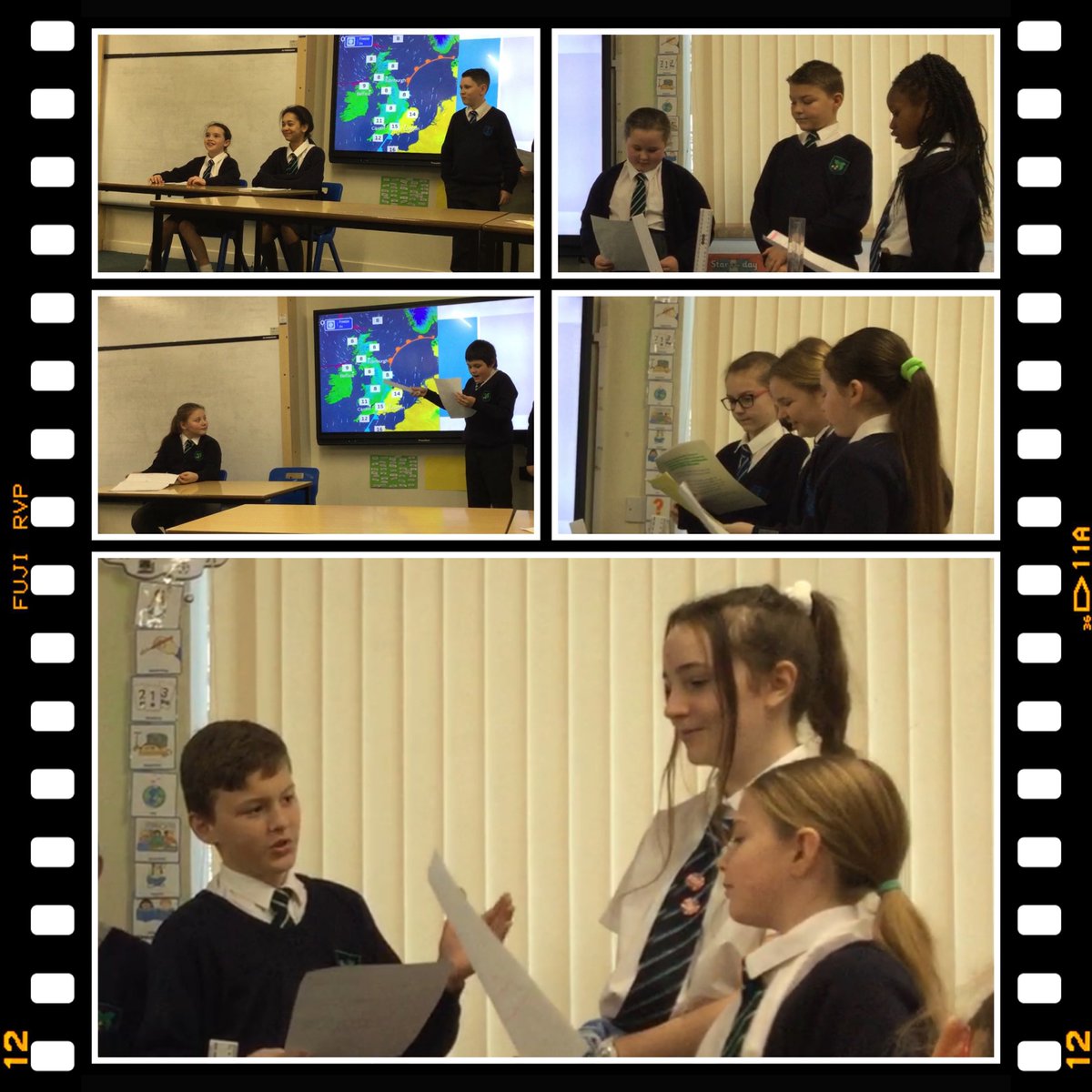 allhallows_prim's tweet photo. Year 6 first take of their news casts. They planned, researched, written scripts and practiced. PYP coming alive in our creative curriculum. The children were confident, which was great to see. Their questioning was amazing followed by a very realistic weather forecast.@LA_Trust https://t.co/9OjWLpL6gq