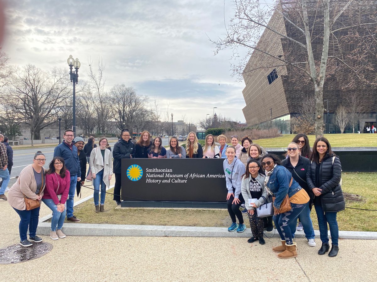 GoshenPostES's tweet photo. GPE Equity Team kicks off Black History Month by visiting the National Museum of African American History. #blackhistorymatters ⁦@LottieSpurlock⁩ ⁦@nslev116⁩ ⁦@MikeMartin956⁩ ⁦@ashleyfellis⁩ ⁦@finn_teri ⁦@brazier1066⁩ ⁦@sugee27⁩ https://t.co/0pPG2myaxa