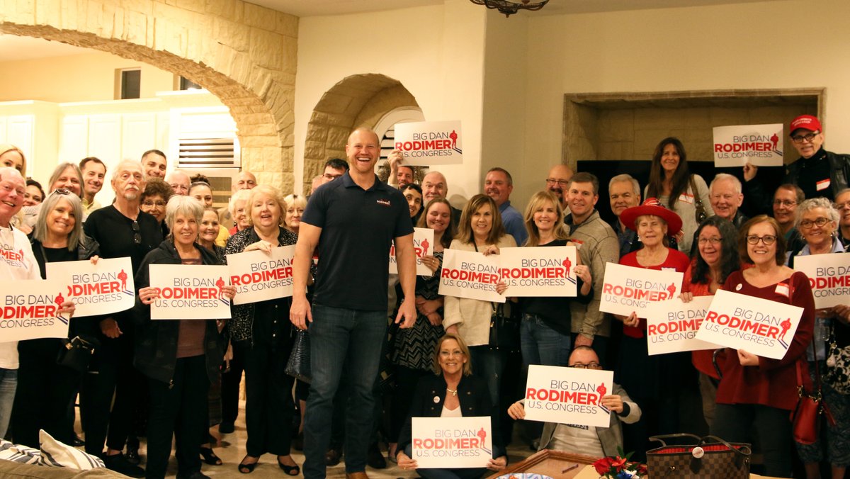 Dan Rodimer Volunteer Kick Off Event