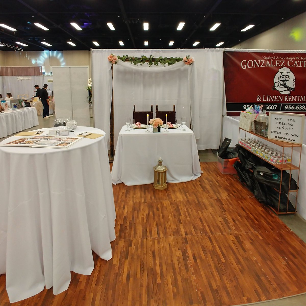 We're in McAllen today for the RGV Wedding and Quince Expo. Come talk events with us and enter to win one of our fun prizes! 💕