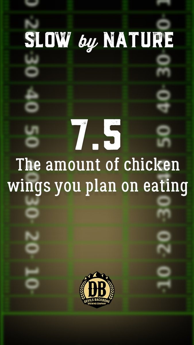 dbbrewingco's tweet image. So it's Sunday.  The game'll be on in a bit.  What's your wings strategy today? #DBbeer #overunderfun #wingsfordays