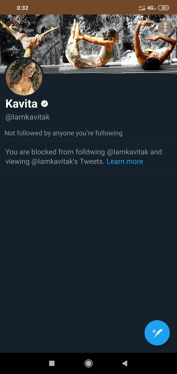 Successful brand aunty Kavitaji blocked me. #AchievementUnlocked