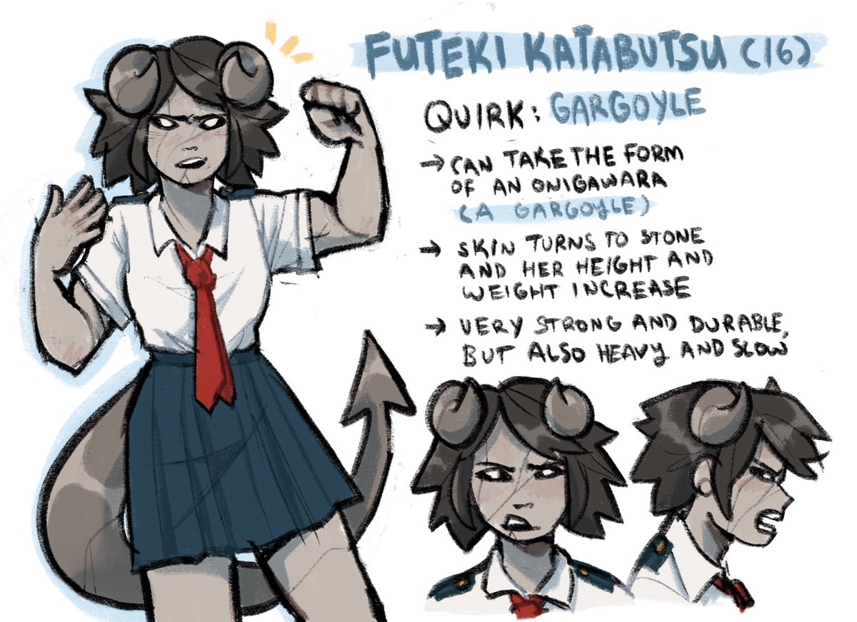 i made a bnha oc woohoo ! 