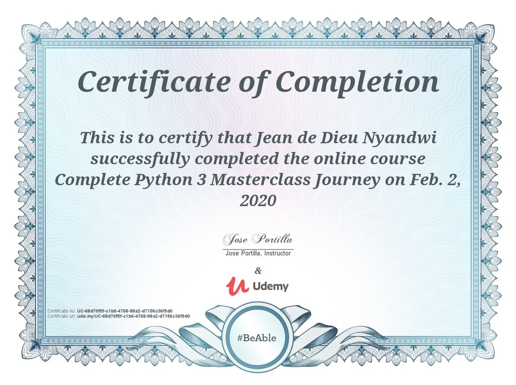 Jeande_d's tweet photo. Day 17:I have been going good with AI at the Edge by  @udacity @IntelAI and realized I have to add this tool to my skills set too. So I stepped in this Python course in link of @UweAimeVan 🙏🏽 

#30DaysofUdacity #UdacityIntelTechScholars https://t.co/tXtpntn7XQ