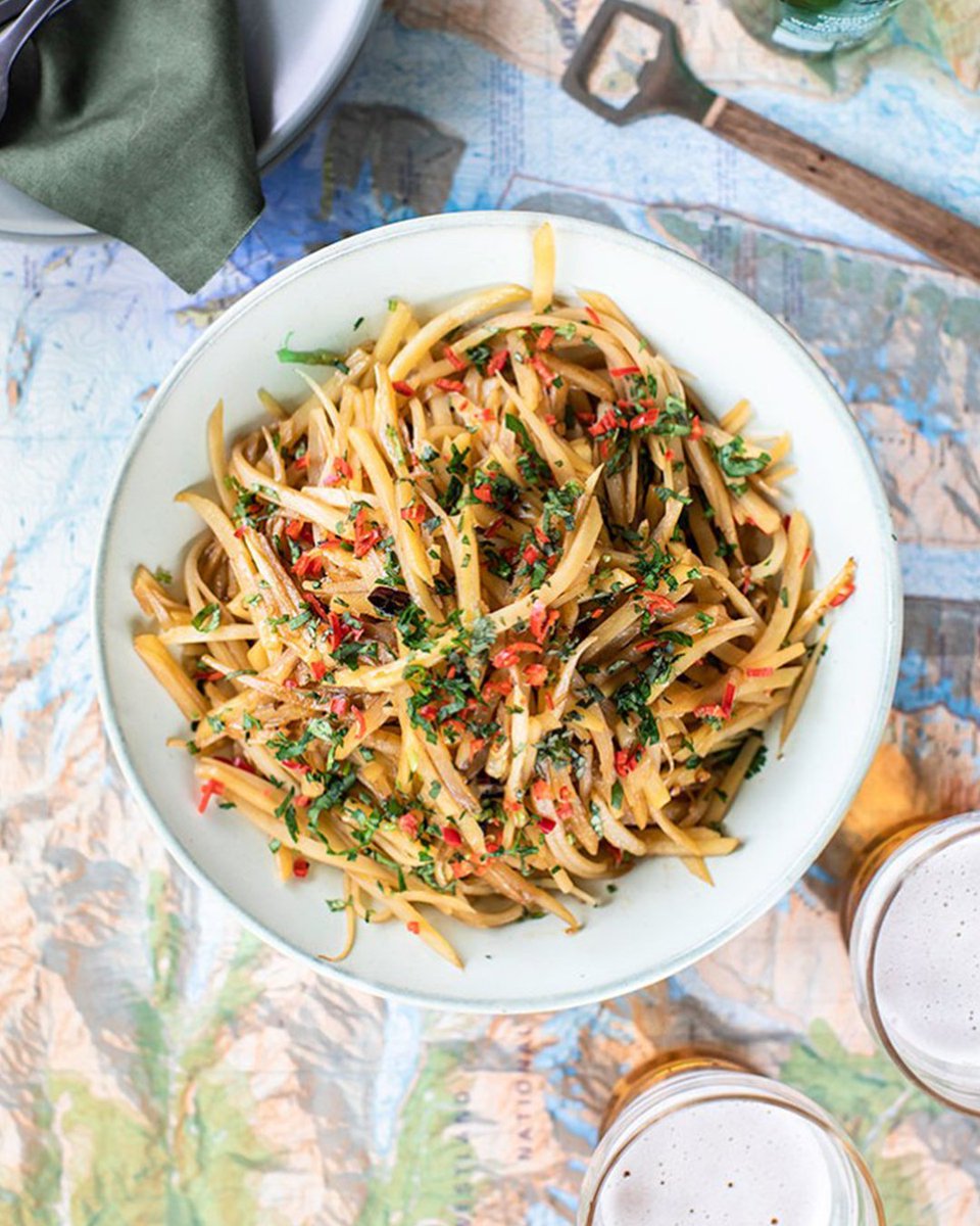 After an a-peeling dish for #meatlessmonday?

Get the recipe for this spicy and sour Chinese Shredded Potato Salad → bit.ly/dish-cps 🔥
