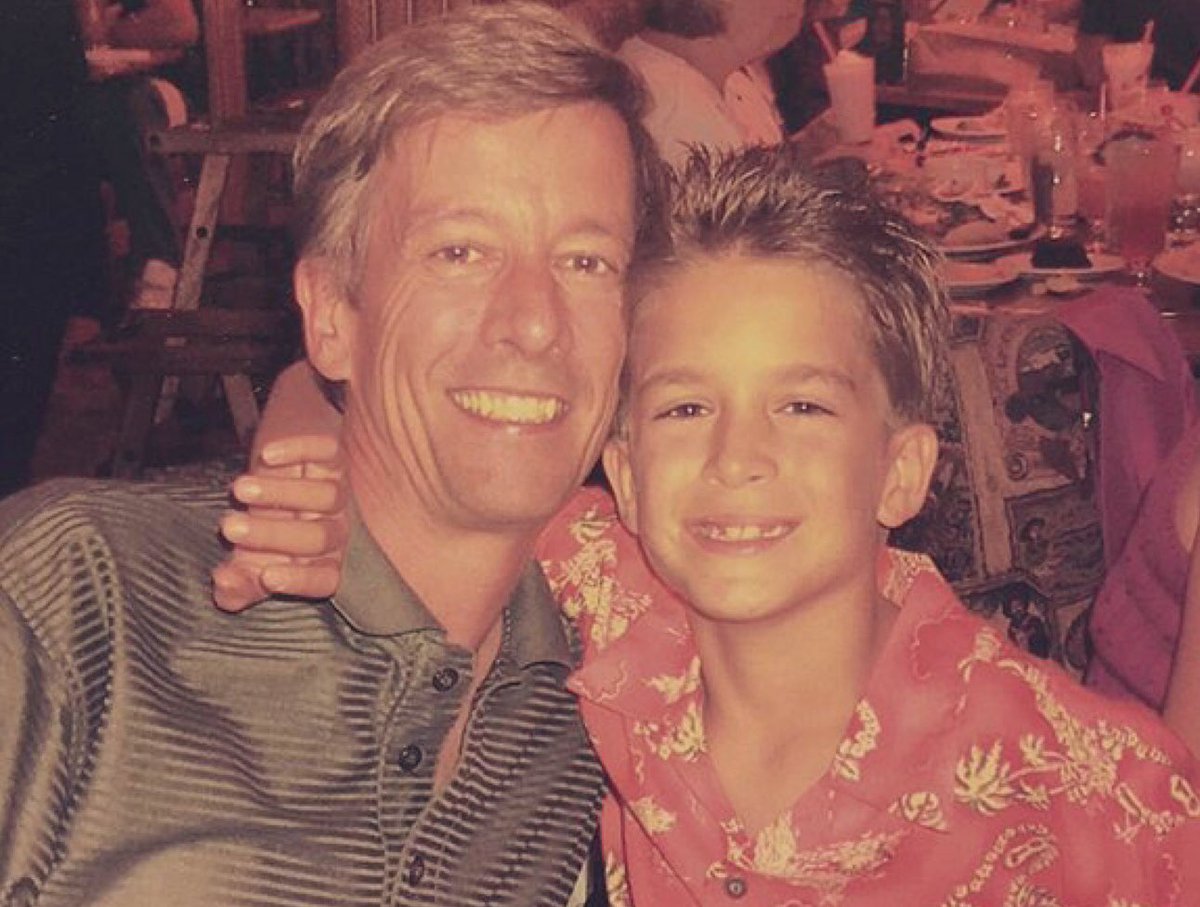 Pops Birthday + 49ers playing in the Super Bowl. 

He looking down stoked right now 🙌🏼