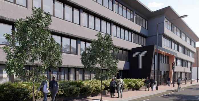 MichaelRLlp's tweet photo. T-Bromley has been completely reimagined with a new striking modern façade, contemporary reception and informal meeting space that flows through to upgraded floors.
Due for completion in the next few weeks.

#commercialproperty  #commercialrealestate #leasingagent #officespace https://t.co/faOIEf2NwD