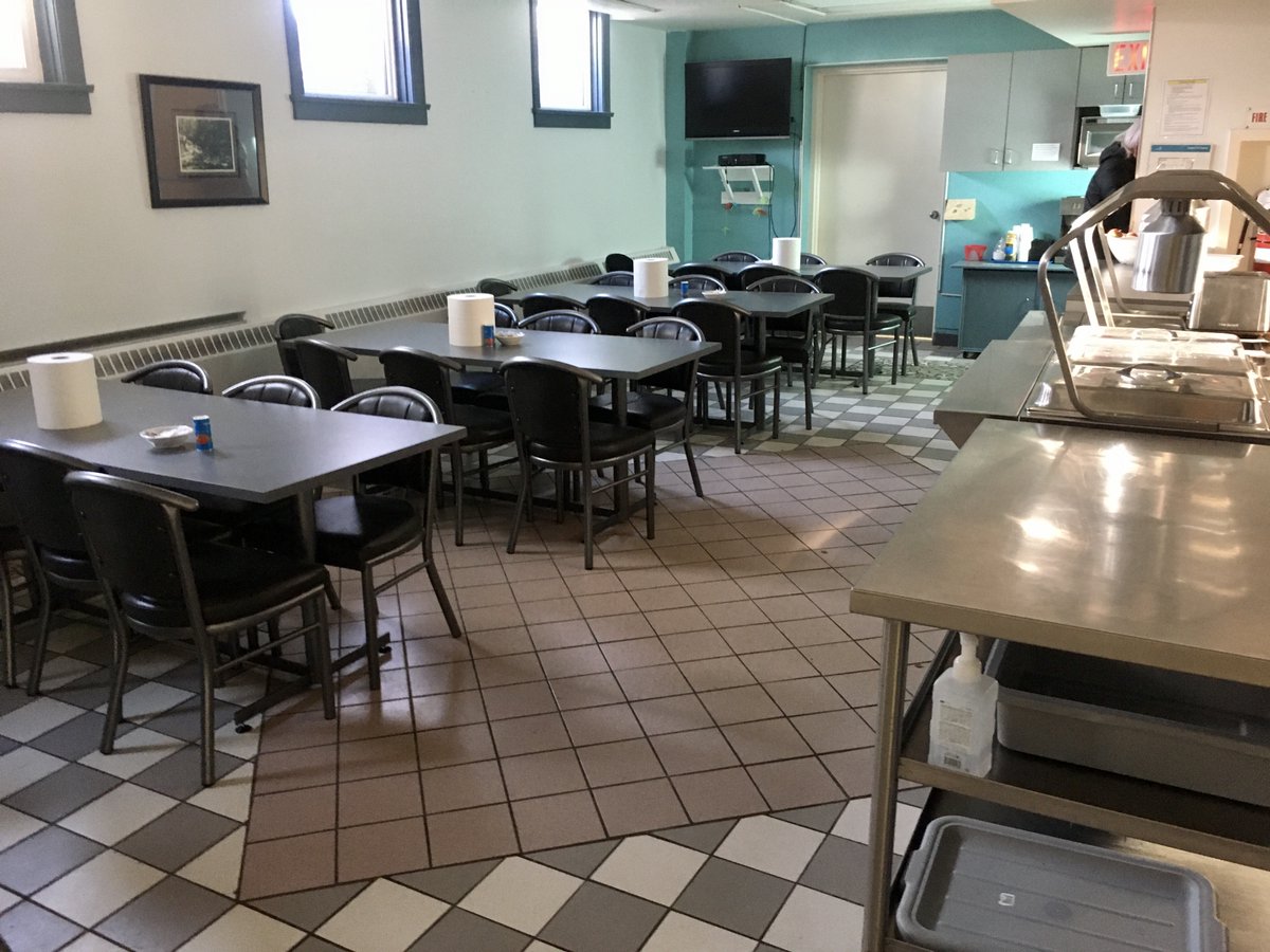 Before leaving for their day, youth a provided with a meal from the recently redone kitchen, which also teaches kids cooking and food safety skills. #yegfood