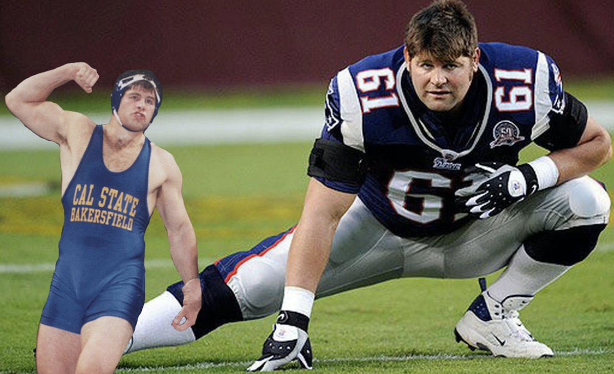 trackwrestling's tweet photo. Is Stephen Neal the greatest two-sport athlete ever?

✔️4x All-American for @CSUBWrestling Wrestling
✔️2x NCAA champion
✔️1999 World Champion
✔️Outstanding Wrestler in the World (1999)
✔️10-year NFL career
✔️3x Super Bowl champion with @Patriots
✔️Zero college football experience https://t.co/KbuPlIaAKN