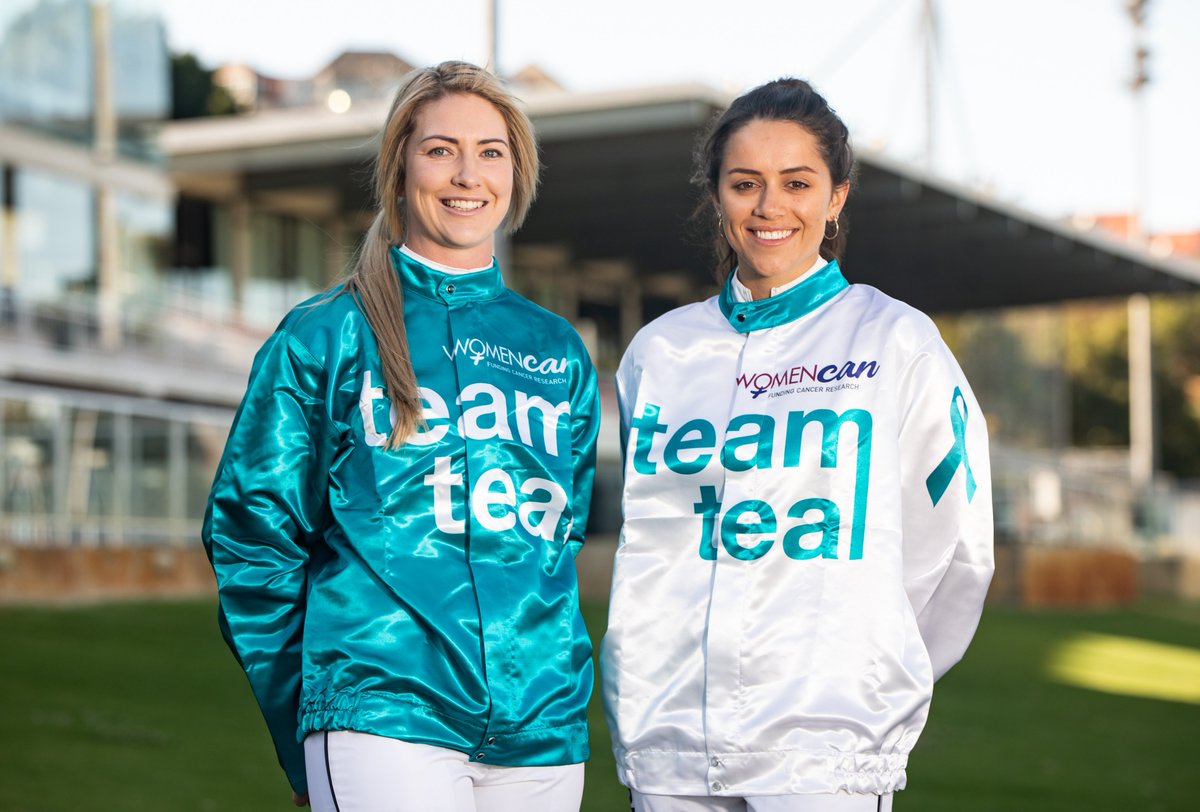 Over the next 6 weeks WA reinswomen are racing to raise funds for @WomenCanFund Team Teal to support ovarian cancer research. Each time a WA Team Teal driver wins a race, RWWA through <a href="/community_tab/">community tab</a> donates $200 to the campaign. Full story - bit.ly/37VKL2M @RWWA_Harness