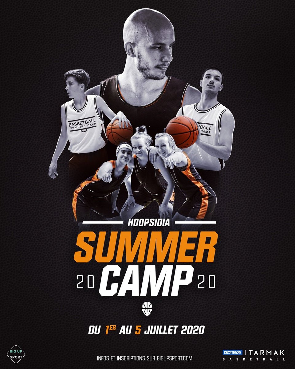 HERE WE GO AGAIN ! 🔥⁣⁣
⁣⁣
Les inscriptions sont ouvertes pour la seconde édition du Hoopsidia Summer Camp 🏀

Rdv sur bigupsport.com pour télécharger le dossier d'inscription 🔥