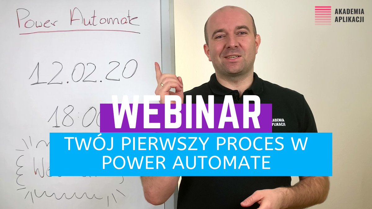 xmikeguzowski's tweet photo. 1szy z 3ech webinarów poświęcony budowaniu automatyzacji za #PowerAutomate.
W #Office365 to bardzo proste i Dawid pokaże Ci jak.

Kiedy? 
📢12.02.2020
📢18:00
📢 https://t.co/q7VlBxCI74
#ZaDarmo

0% sprzedaży
100% wartości https://t.co/YGjOWCC3CC