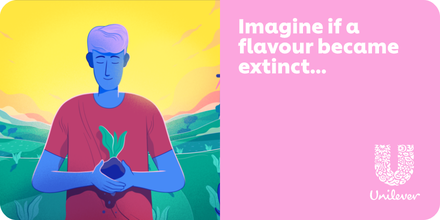 Imagine if a flavour became extinct. 