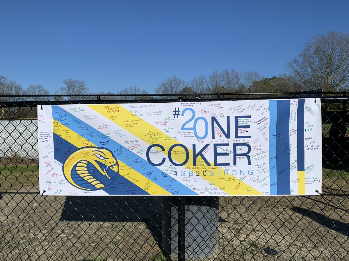 Coker_Cobras's tweet photo. Today we are FAMILY as we honor Garrett Bakhsh
#ACobra4EVER #PlayFor20 #HeartsFullHeadsHigh https://t.co/x53Qxreva5