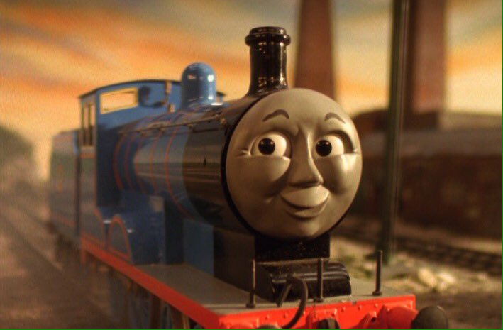 Junctionmalfunk's tweet photo. I, here by declare on this day to be #EdwardAppreciationDay. The first character from the Railway Series books, who we wouldn't have had any toys, or a community based on the show called "Thomas The Tank Engine &amp; Friends". Now, let us appreciate this 75 year old #2 Blue engine. https://t.co/EqX0SKxWTq