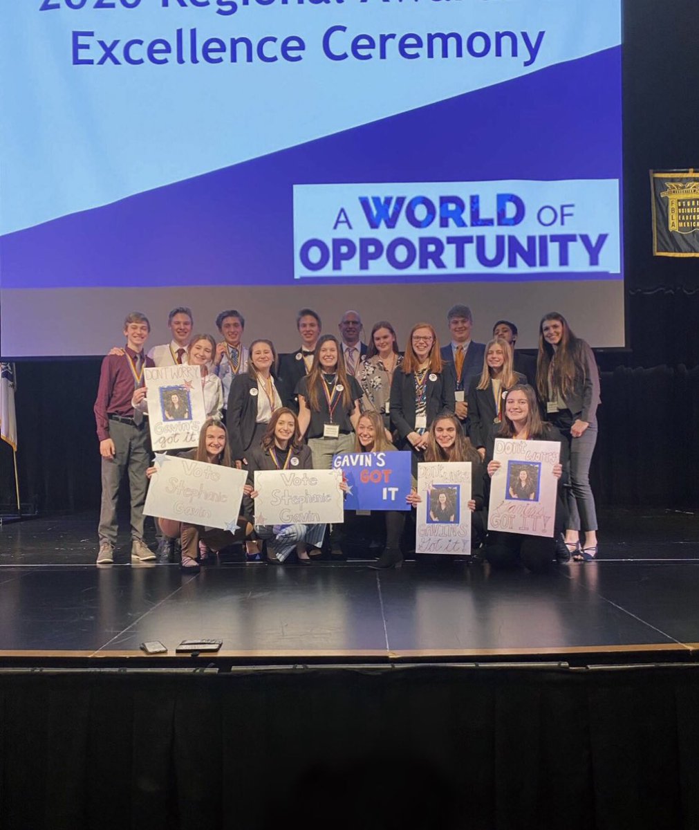 Our chapter is beyond excited for our  15 FBLA state qualifiers, 6 honorees, &amp; newly elected Region 6 VP, Stephanie Gavin. Proud is an understatement. We can’t wait to represent HUHS at the State Leadership Conference in March &amp; host next year’s regional competition at Hartford.