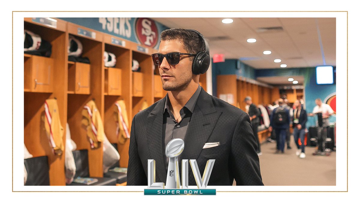49ers's tweet photo. 🔐 in for #SBLIV 

@Bose | #BeLegendary https://t.co/3g7LQeDB4z