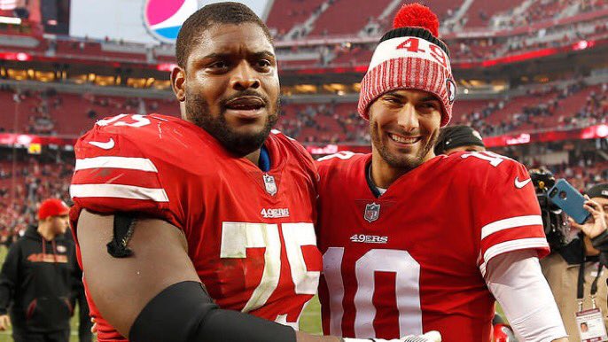 LT_Athletics's tweet photo. It’s Super Bowl Time!  Good luck to @LaneTech1440 alum Laken Tomlinson and his @49ers tonight! #SuperBowl2020 #LaneWay🔰 #GoLaneGo https://t.co/gXcYlTYB17