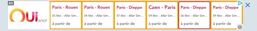 TheBlackDev_'s tweet photo. @SNCF ils font de la pub quand les clients on déjà acheté le billet… @sncfisajoke 😂 https://t.co/y5Q5r6U9uK