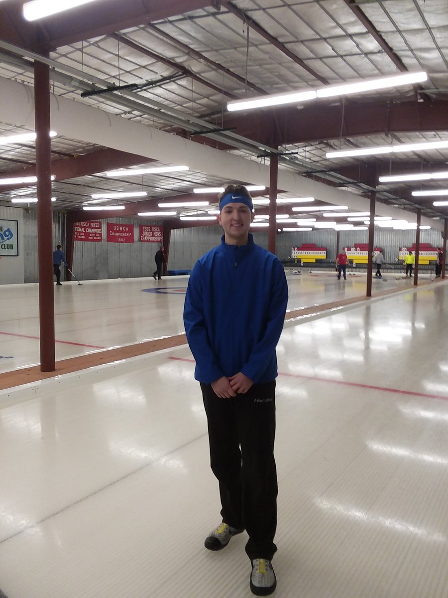 Sam Willertz was part of a team that won the Groundhog Day Bonspiel at the Black Swamp Curling Center in Bowling Green <a href="/BCSNsports/">BCSN</a> <a href="/BGCurling/">BG Curling Club</a>