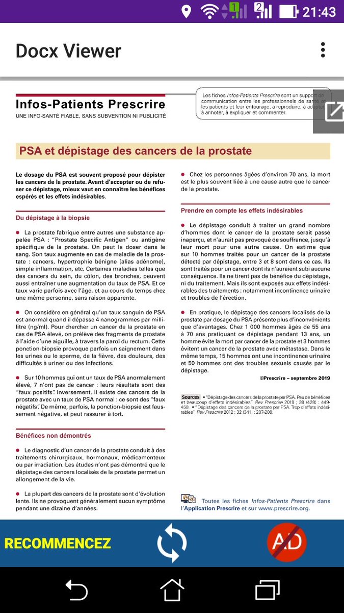 FVillardois's tweet photo. @alsublet @pernautjp Alors maintenant c'est pernaut qui prévaut sur la vraie information médicale @agnesbuzyn @ordre_medecins @HAS_sante ? https://t.co/dyVuqp2qGd