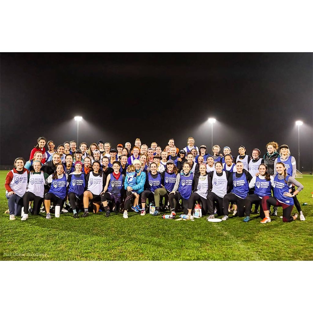 Looking at PUL tryout reports, we’re seeing a rough average of 90-100 attendees per team across the league. That’s 1,000+ womxn showcasing their talents in a league that didn’t even exist in 2018! A few shots below. (1/2)