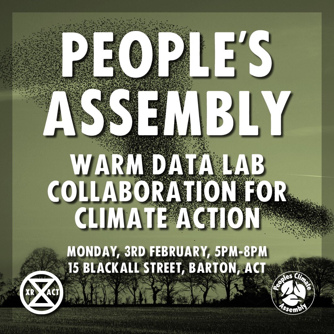 XRebellionAus's tweet image. Canberra! Today! 

Traditional problem-solving separates issues into pieces and solves symptoms, yet struggles to meet the complexity of the challenge. 

Join #XRACT and other minds to discuss new ways forward. 

#ClimateEmergency #TellTheTruth #ActNow #BeyondPolitics