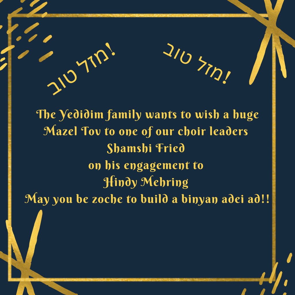 Yedidim Choir (@yedidimchoir) on Twitter photo 