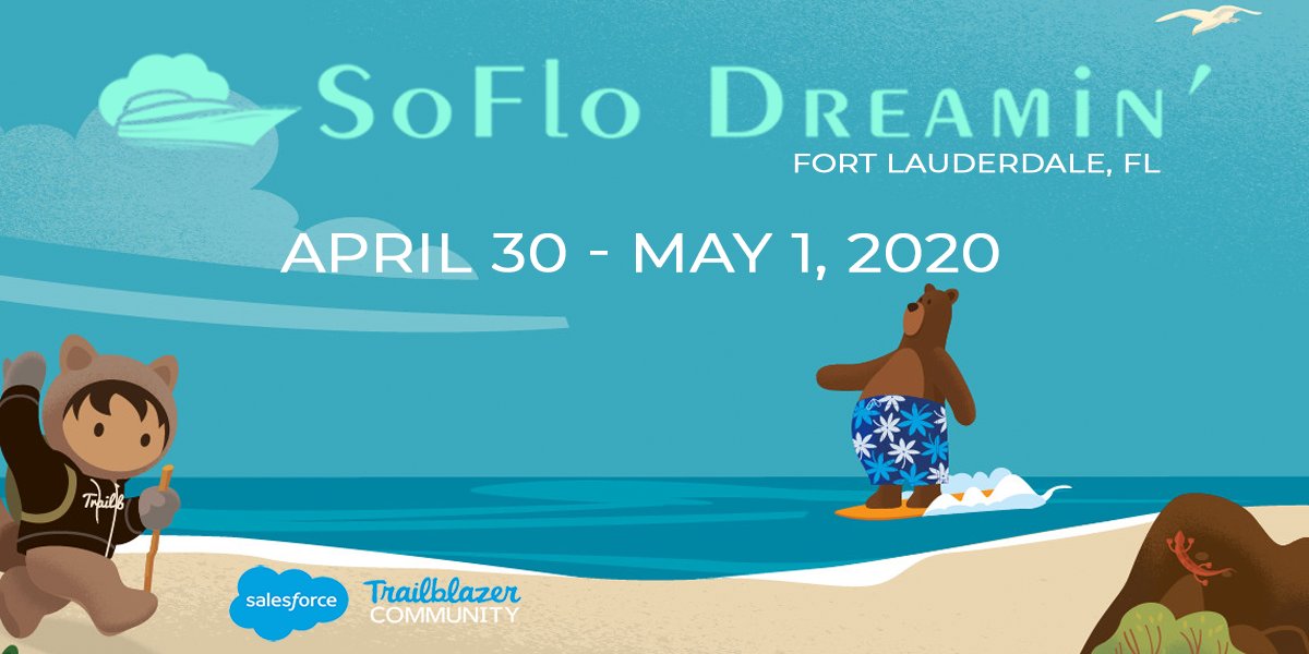 SoFloDreamin's tweet photo. It's been an exciting month for SoFlo Dreamin'! We're announcing new sponsors and Keynote speakers this week! Visit us at https://t.co/QroBCVvPqu to submit your speaker/sponsors applications &amp; register to attend, and stay tuned... https://t.co/Qgt8DTXOyN