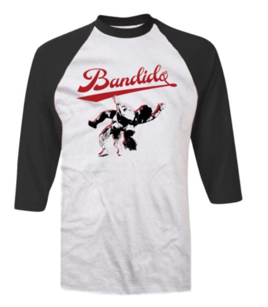 BandidoMerch1's tweet photo. Amigos, PWT esta tiendo una Promocion! Usen el codigo: SUPERBOWL en el checkout y ahorren el 20% de su compra. La venta termina cuando el juego concluya! Compren sus playeras en https://t.co/msG2SqnT1b Envios a Mexico y todo el mundo #TendidoComoBandido #TheMostWanted #SuperBowl https://t.co/dtXGJ1N2Xx