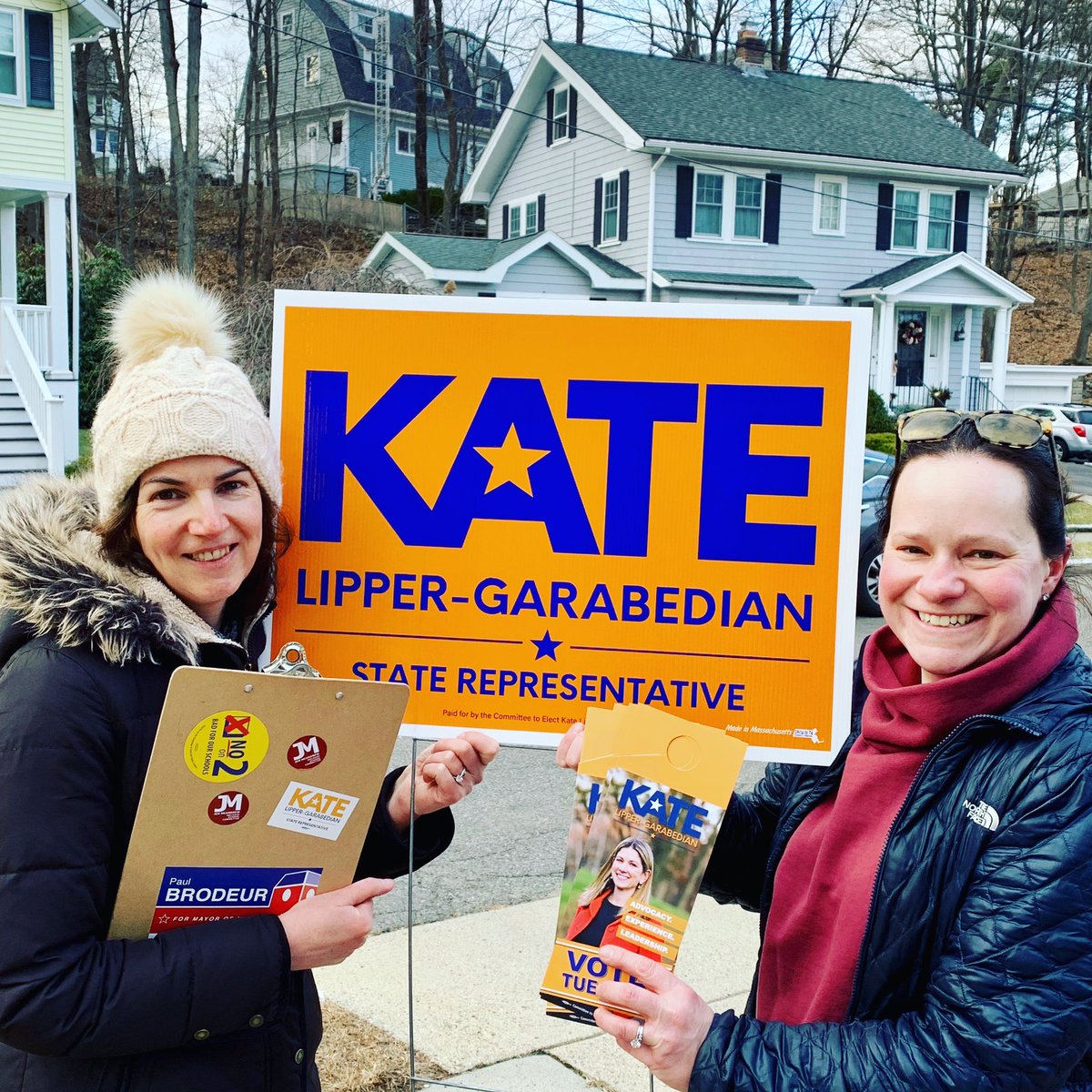 Let’s go @KateforRep #TeamKLG #VoteTuesday