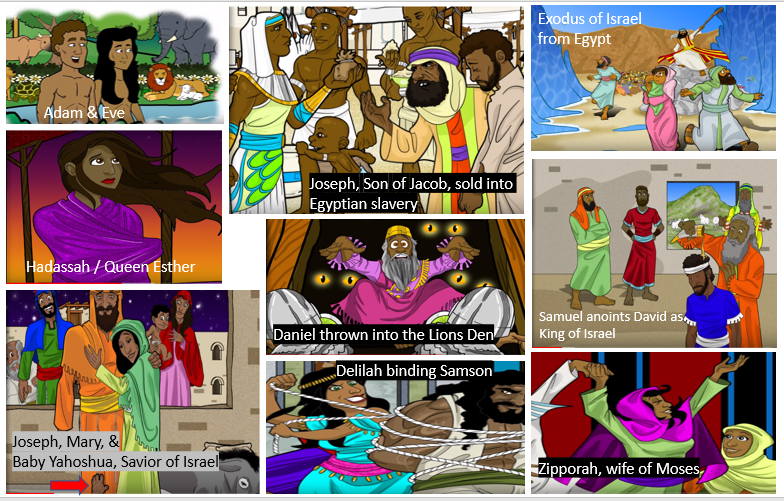 SaltNLightSista's tweet image. A team of WHITE storytellers &amp;amp; illustrators went to great lengths to tell people in over 175 countries that the 
HEBREWS OF THE BIBLE ARE BLACK! 
Seems the only people who haven't gotten the message are the #HEBREWS! 
They KNOW! Why don't YOU? 
#HebrewStateOfMind #TruthIsFreedom