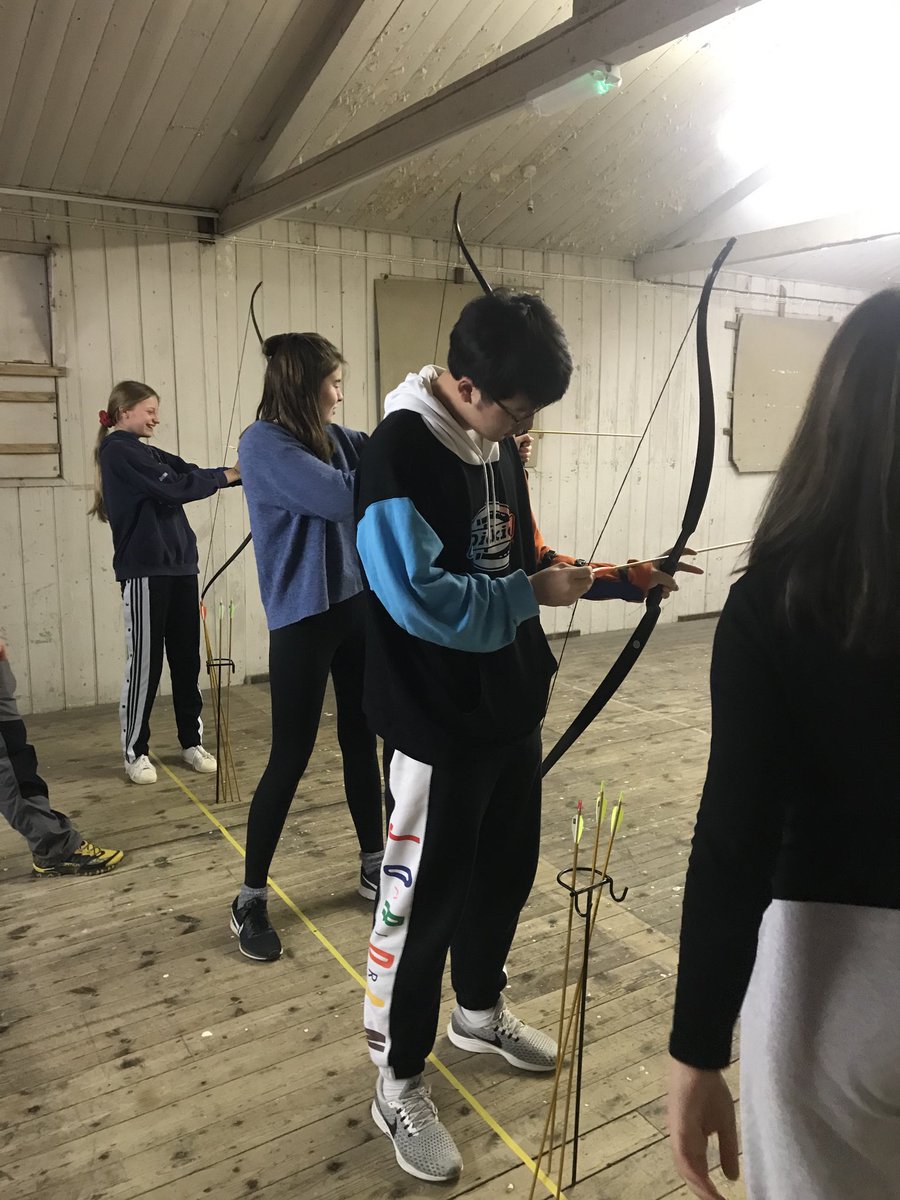 WestBuckland's tweet photo. #wbsboarding 45 boarding pupils from all over the world came together to try a new activity of Archery today. Pupils worked in teams to achieve lots of fun challenges and competitions well done to everyone involved. https://t.co/DewoulXZ0k