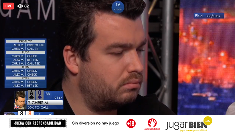 888pokerSpain's tweet photo. Mientras tanto, en la #TVTable seguimos las evoluciones de Chris Moorman @Moorman1, Jon Gurrutxaga y Fran López.
Ver directo ▶ https://t.co/oOquB7Wkxt
#888pokerLIVE 🇪🇸Madrid https://t.co/QTxor3ChYV