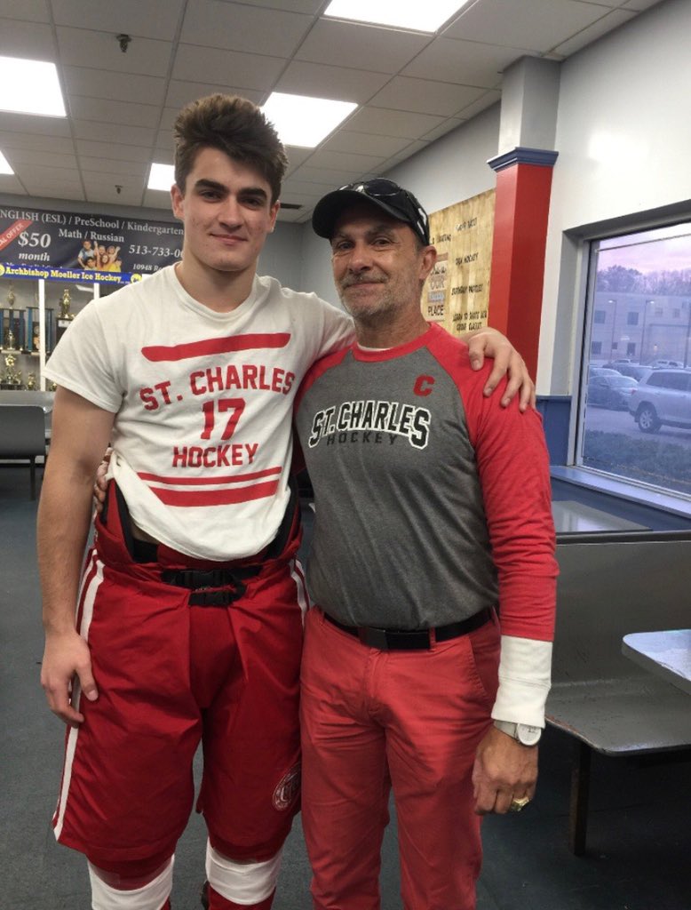 stcharleshockey's tweet photo. #3 Sr Forward 
Captain Marco Giambrone

Nickname: Jammer. 
Superpower: flying “it would be sweet to be a bird” 
Fave SC Memory: 2017 playoff run/Kent State Tourneys
Celebrity crush: “Ariana Grande for sure”.
Advice: “Don’t take life too seriously and stay in touch with friends.” https://t.co/29yuf6q0gW