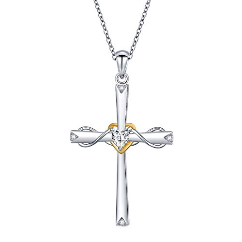 TFaithment's tweet photo. #christiangiftsforgirls LINLIN FINE JEWELRY Cross Necklace 925 Sterling Silver Infinity Love of God Heart Cross Pendant Necklace Christian Gift for Women Girls (Celtic Cross) https://t.co/I82T6aBGEa https://t.co/QAF1lzCUga