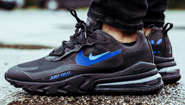 nike air max 270 black blue hero