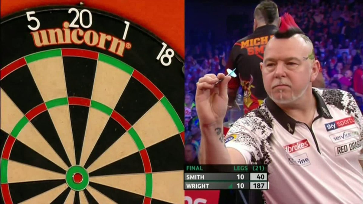PDC Darts on Twitter: "PETER WRIGHT IS THE MASTERS CHAMPION! 🏆 On the back his World Championship win, Peter survives three darts to take the deciding leg and win