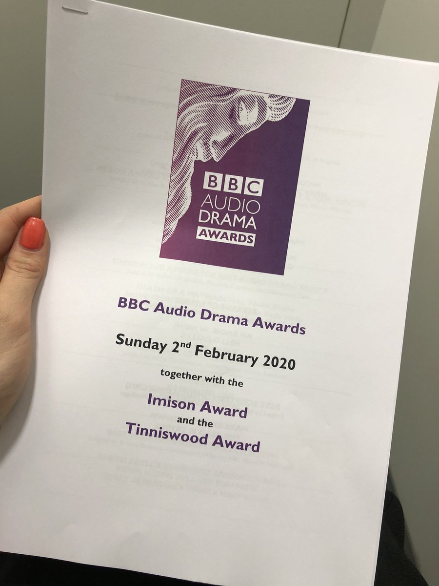 marthapgodber's tweet photo. Amazing evening at the #BBCaudioawards huge congratulations @MaryWL1 for winning Best Director for โTalk to me: HP Lovecraftโ ! What an honour to have been involved in this piece! โค๏ธ https://t.co/oOSQTrJyWi