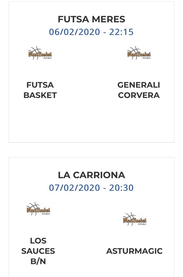 MaxibasketA's tweet photo. Horarios Jornada 14

@CanastAsturiana @asturbasket @FBPA_asturias https://t.co/Zk9EyyxQ3c